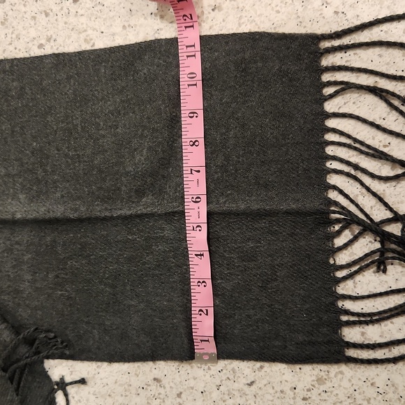 Dark Gray Scarf - Picture 3 of 4